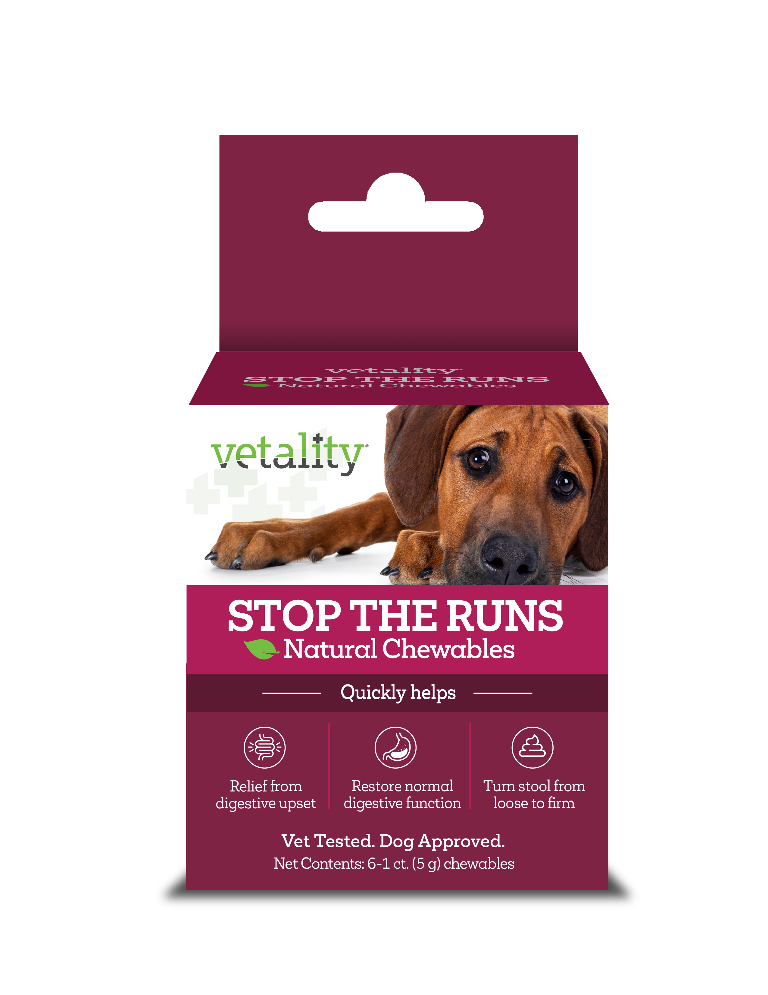 Vetality Stop The Runs Dog Chews Vetality Stop The Runs Dog Chews